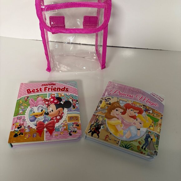 Disney Junior Little First Look & Find 4-Book Set Minnie Friends Princess Magic - Picture 3 of 9